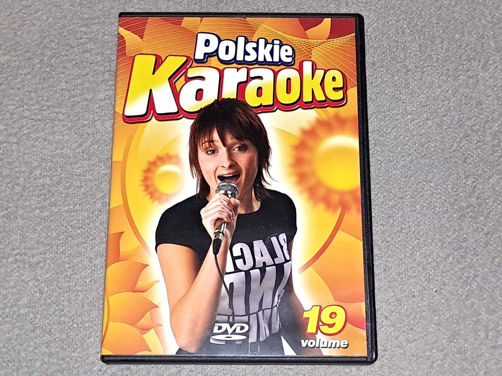 płyta DVD - Polskie Karaoke - volume 19  - stan idealny