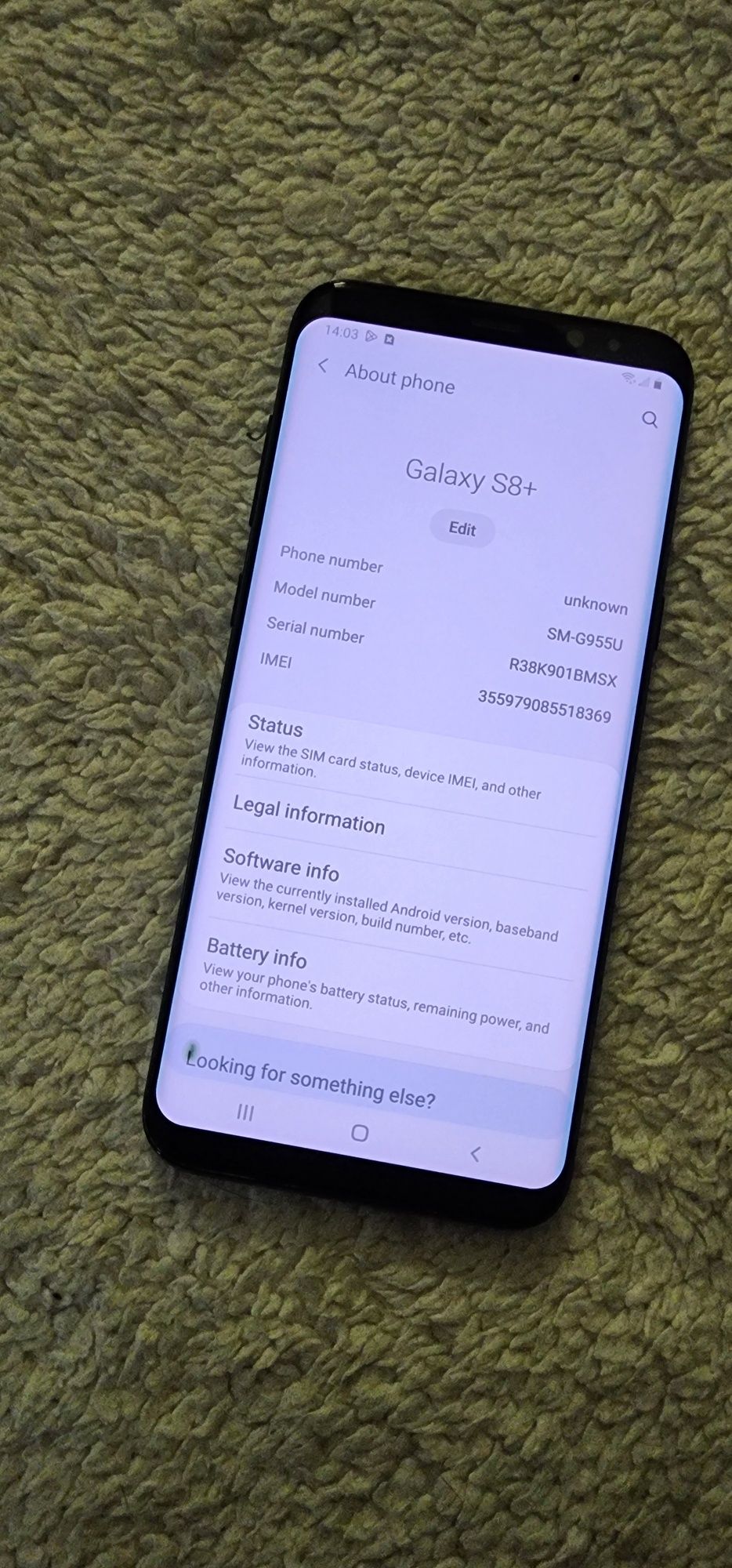 Samsung S8+ G955U 4/64гб.