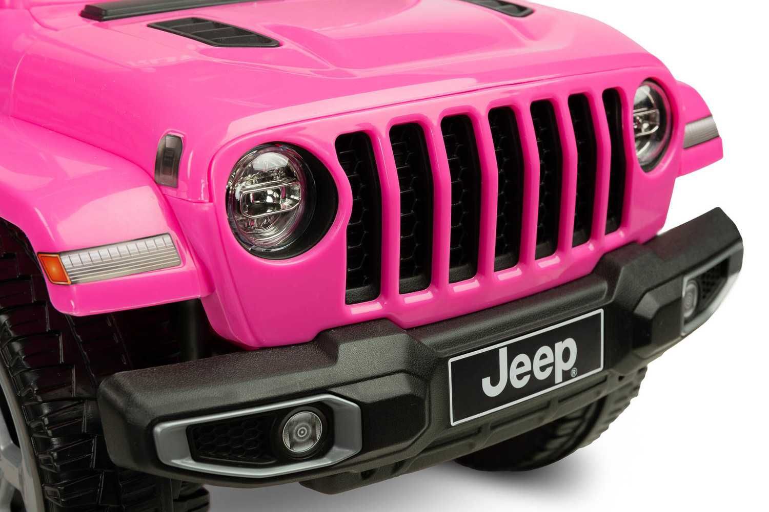 Jeździk pchacz JEEP RUBICON Pink pojazd dla dziecka 12-36m