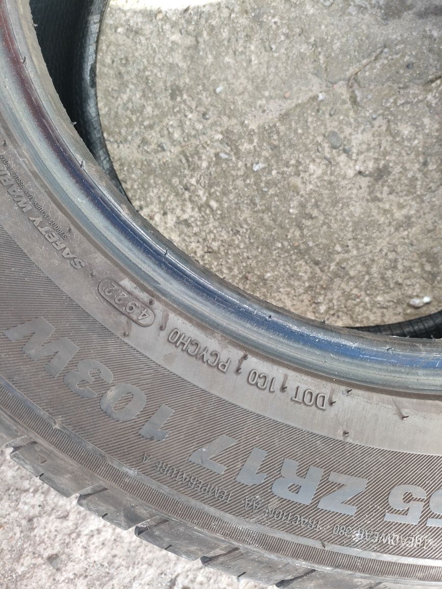 Opona letnia 1 szt 235/55R17 Kumho Ecsta Hs52