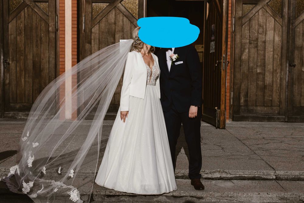 Suknia ślubna r. 36