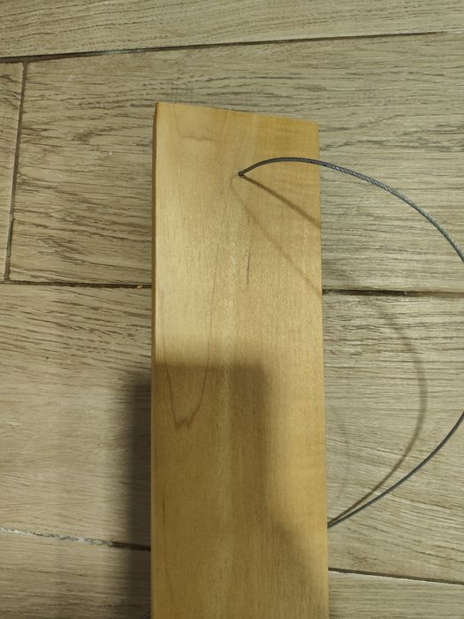 Candeeiro suspenso madeira