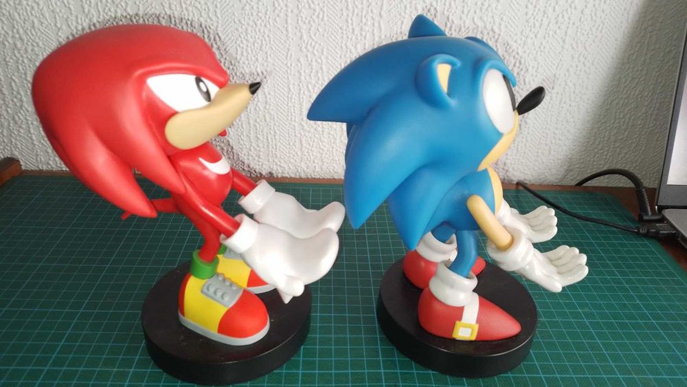 Cable guy Sonic the Hedgehog e Knuckles the Echidna