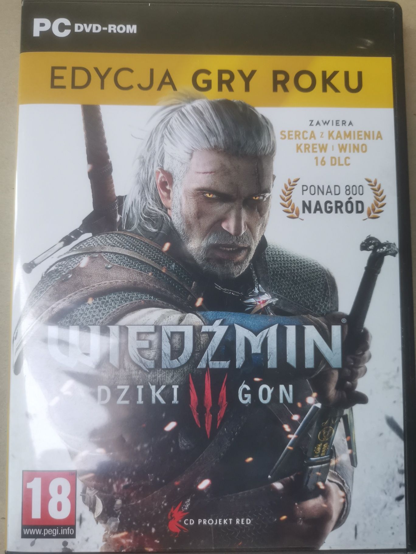 Wiedźmin dziki gon pc dvd nowy