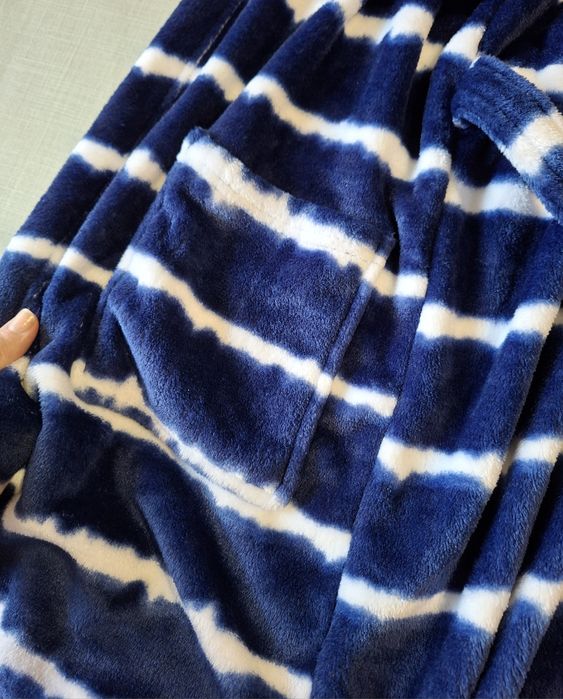 Теплий махровий халат з капюшоном длч підлітка 13-14 років dunnes