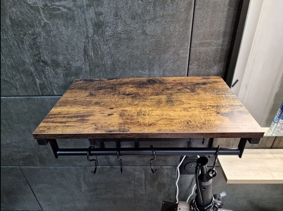 Nowa półka wieszak Loft do przedpokoju kuchni łazienki elegancki