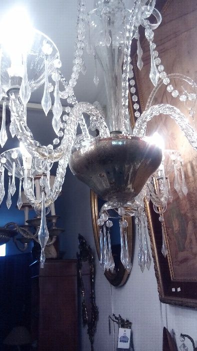 Candeeiro tecto, Lustre séc.XIX