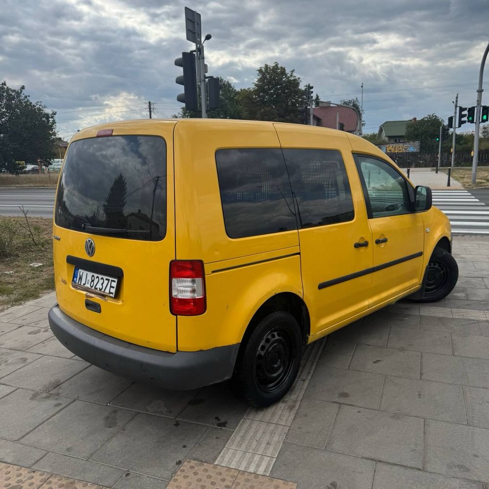 Na sprzedaż VW Caddy 1.9D/mały przebieg/ bd stan/dostawczak/zamiana