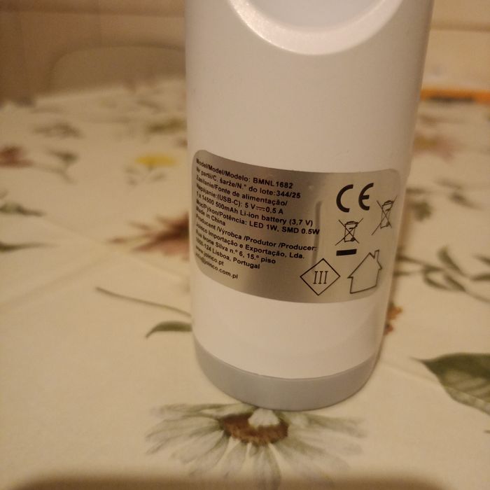 Nowa lampka nocna lethe. Lampka Led.