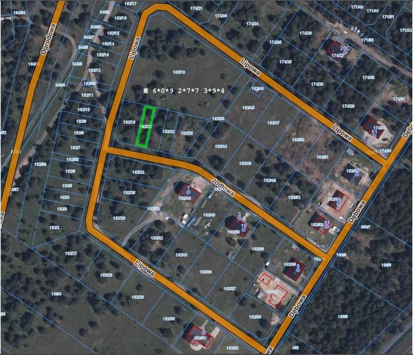 Działka budowlana - Skórka - 354 m2