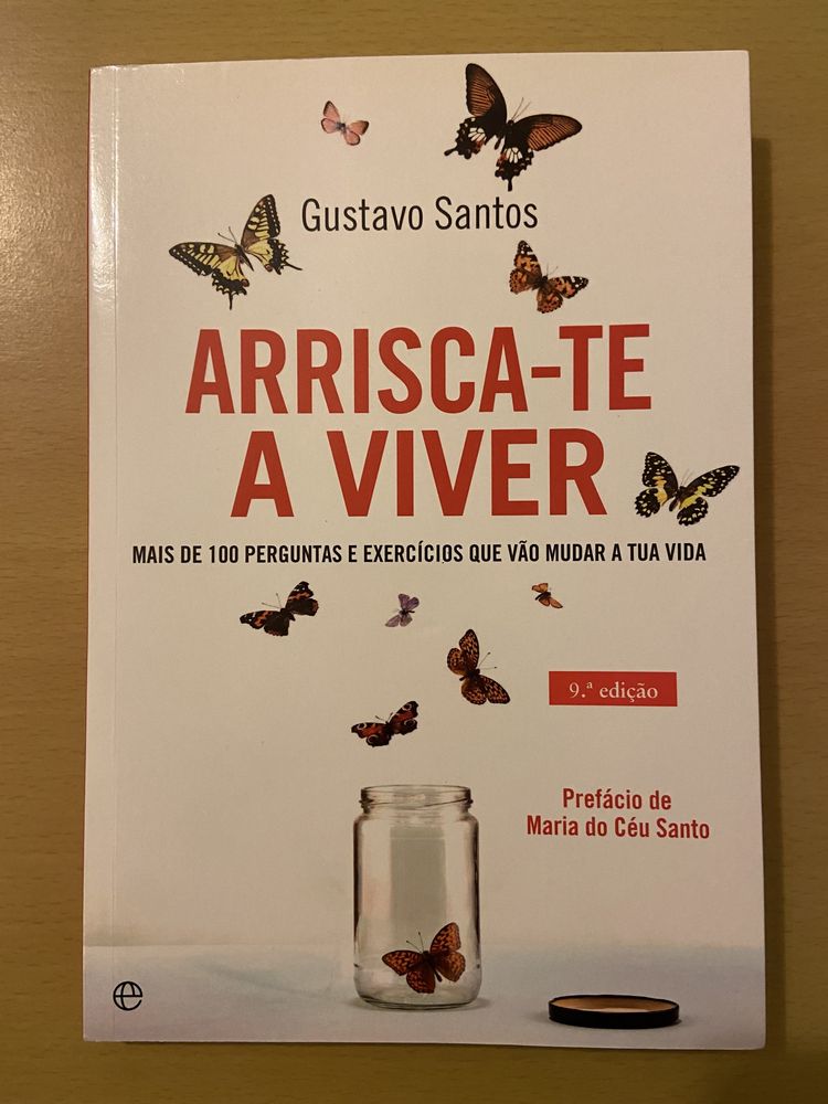 Livro “Arrisca-te a viver” - Gustavo Santos