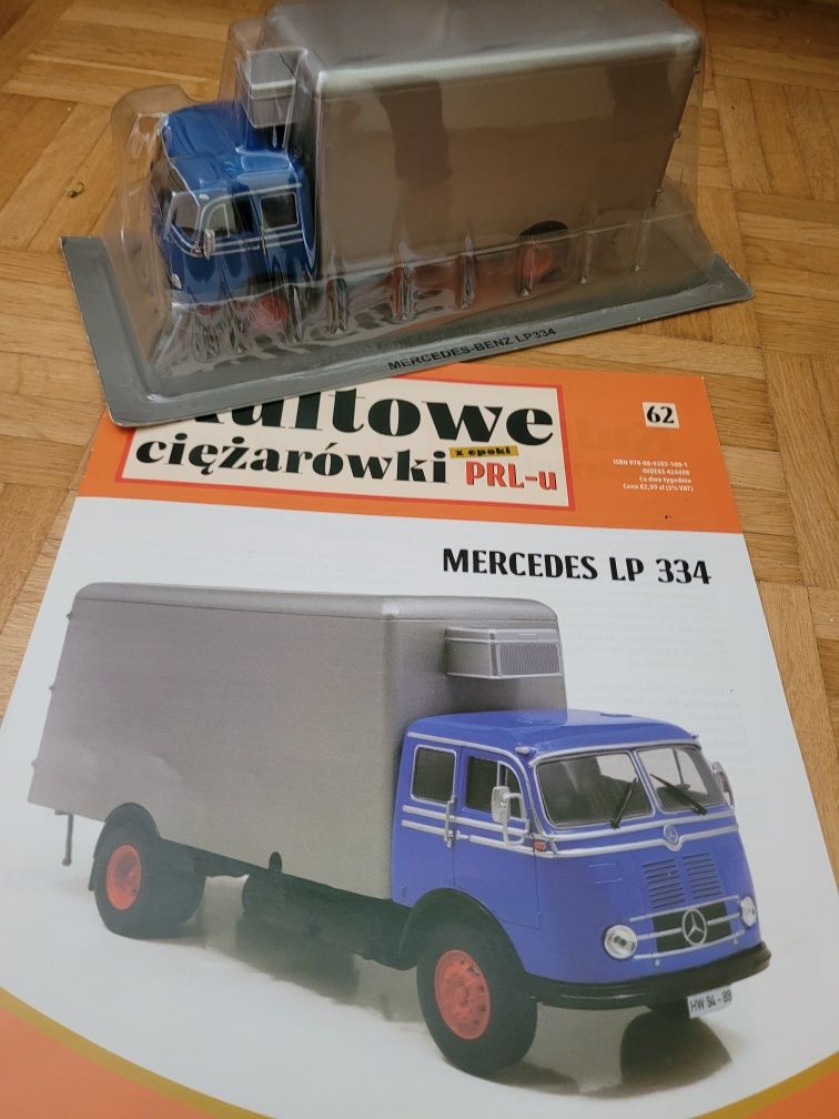 Model Mercedes LP 334 Kultowe Cięzarówki PRLu