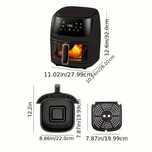 Frytkownica beztłuszczowa Smart Air Fryer 6L 1350W Piekarnik 230V