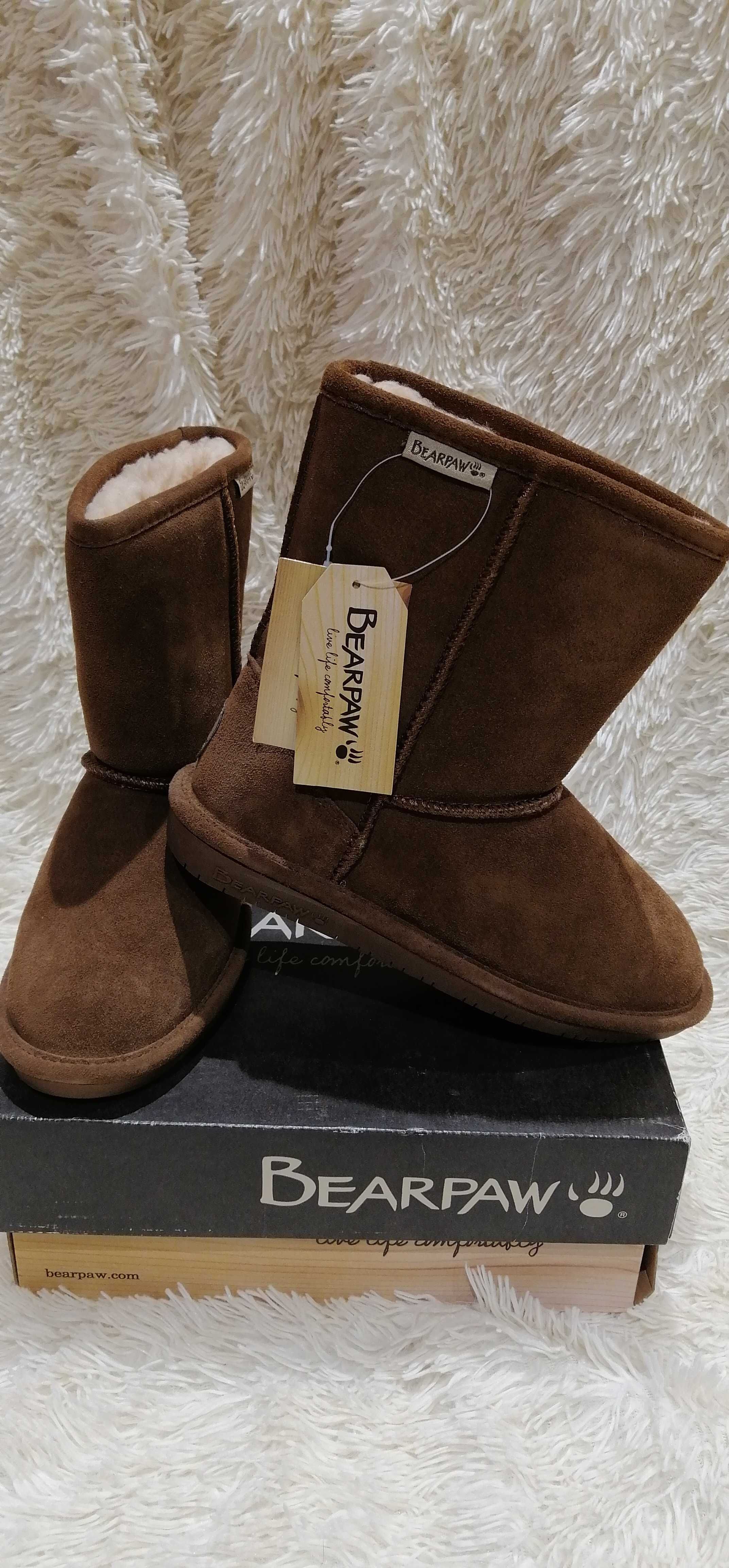 Натуральные угги Bearpaw Emma размер 36 (23 см)