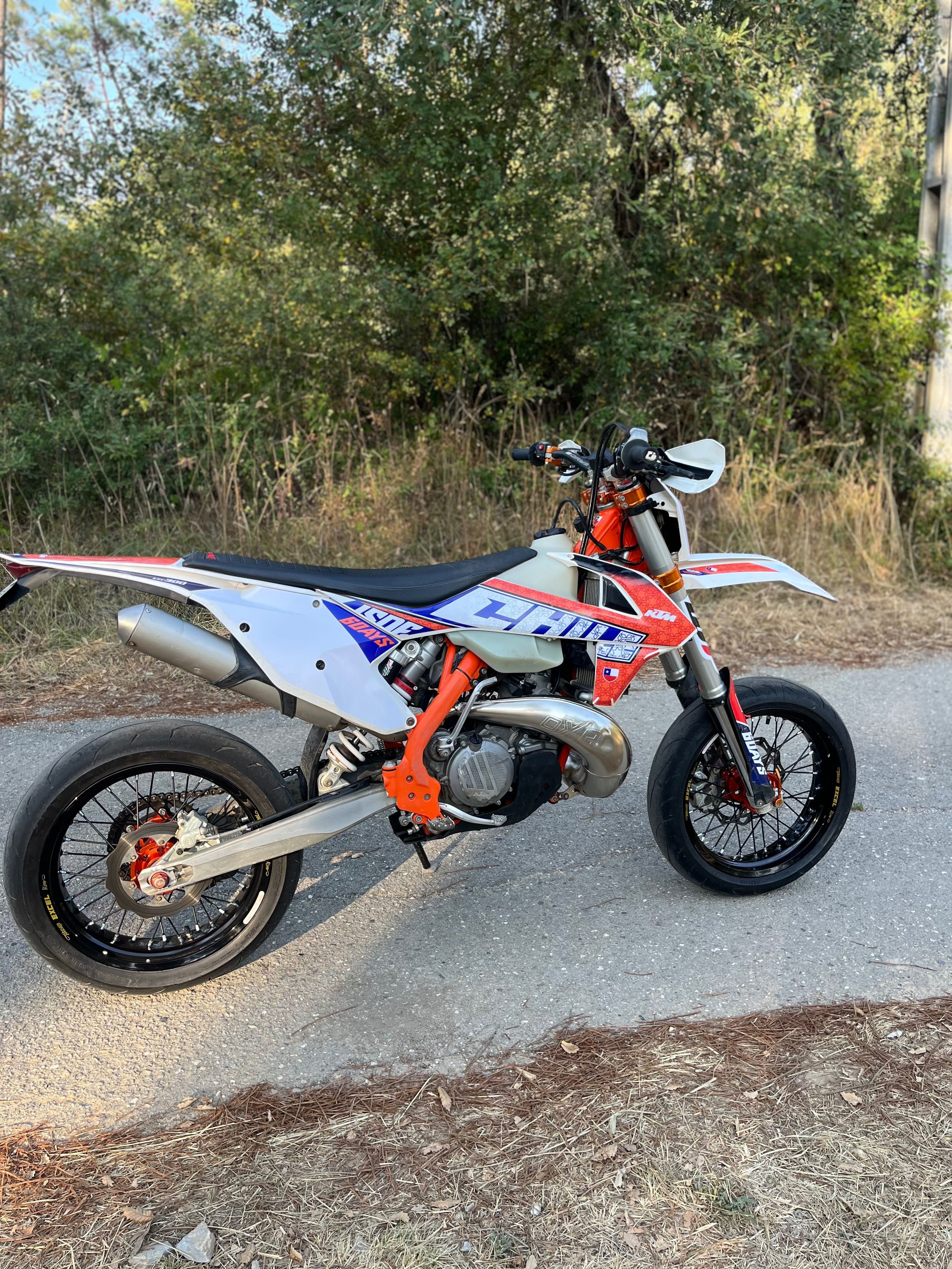 ktm 300 exc tpi six days supermoto supermotard