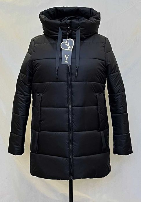 Женская зимняя куртка пуховик, большие размеры. Опт и розница.р.52-62