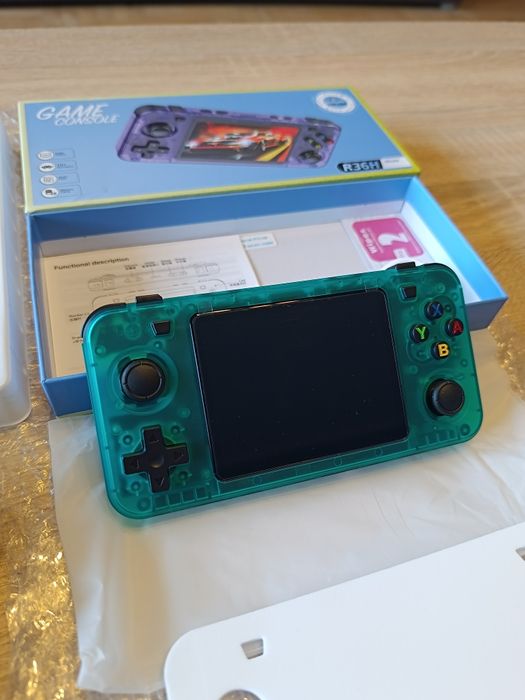 Konsola przenośna R36H Zielona 15tys gier Gameboy Pegasus NDS PS1 NOWA