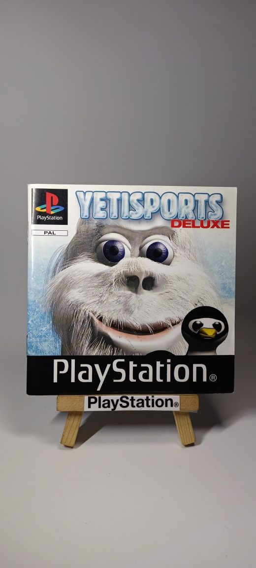 Yetisports Deluxe manual instrukcja książeczka ps1 Psx PsOne