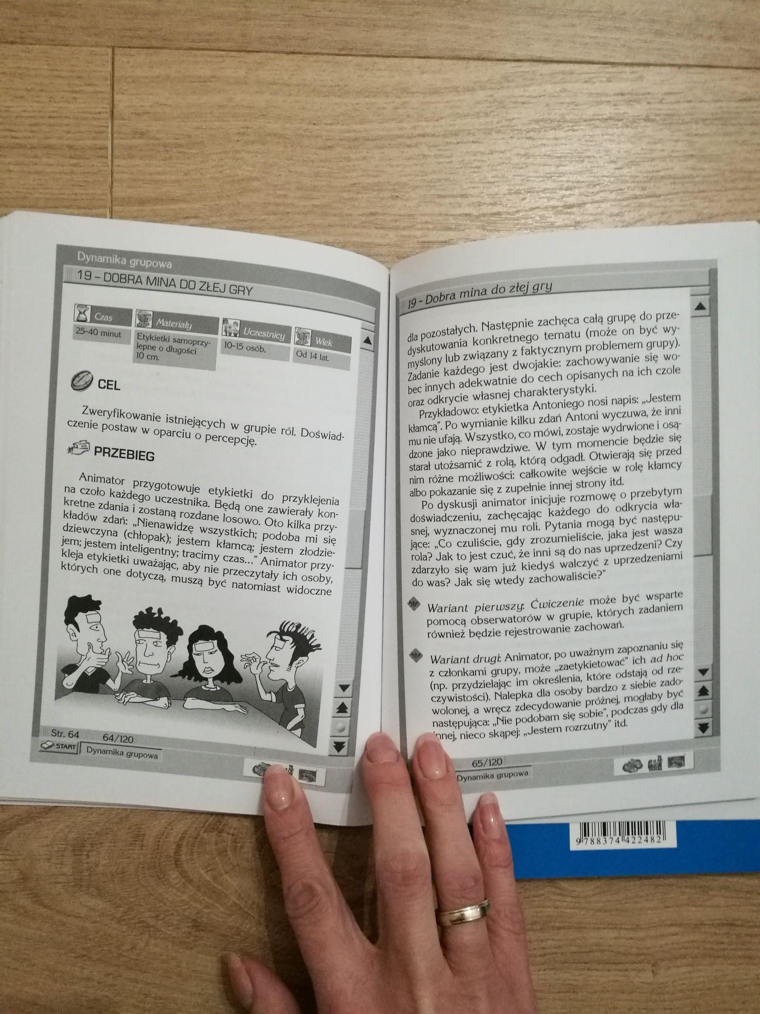2 książki:Techniki animowania grup i Poznajmy się w zabawie_edukacja