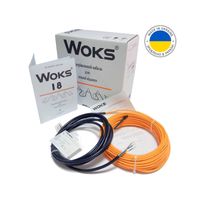 Нагревательный кабель Woks 18 (Украина). Теплый пол под плитку