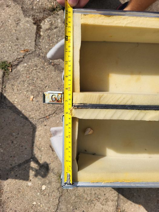 120x35x18 Walizka case skrzynia flightcase, FAKTURA