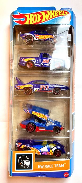 Hot Wheels Race Team Pack de 5