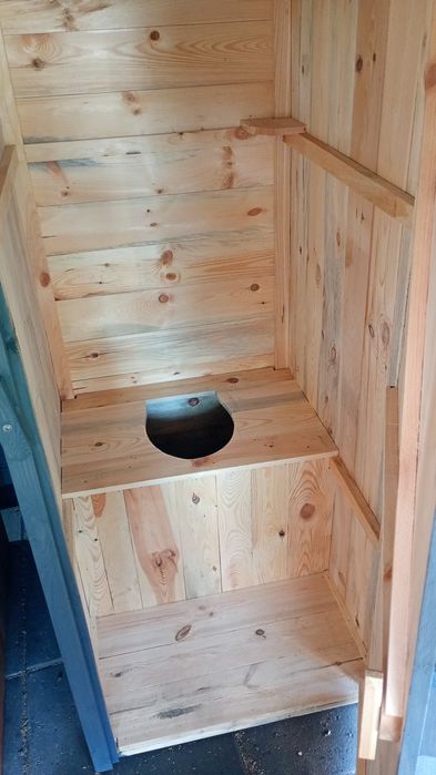 Toaleta ogrodowa WC przenośne kibel wychodek Sławojka