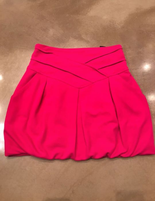 Spódnica mini różowa