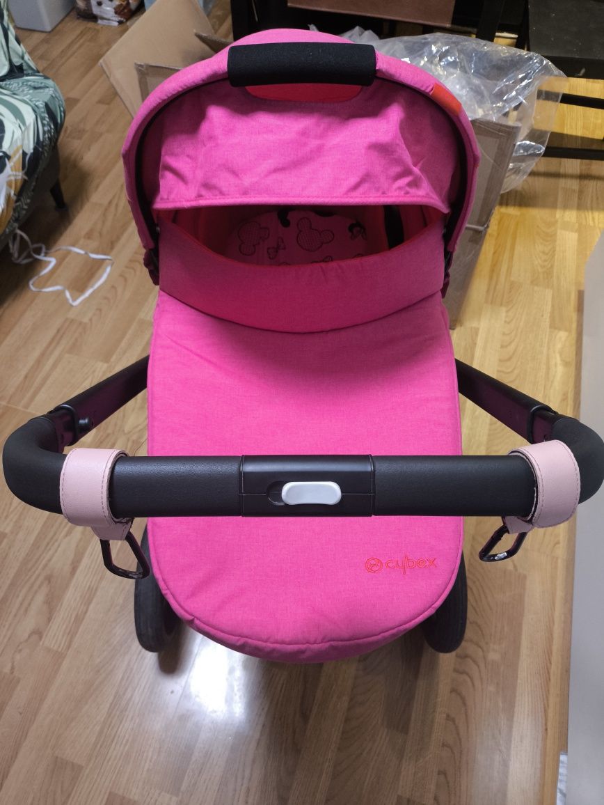 Cybex Balios S 2w1 różowo-czerwony