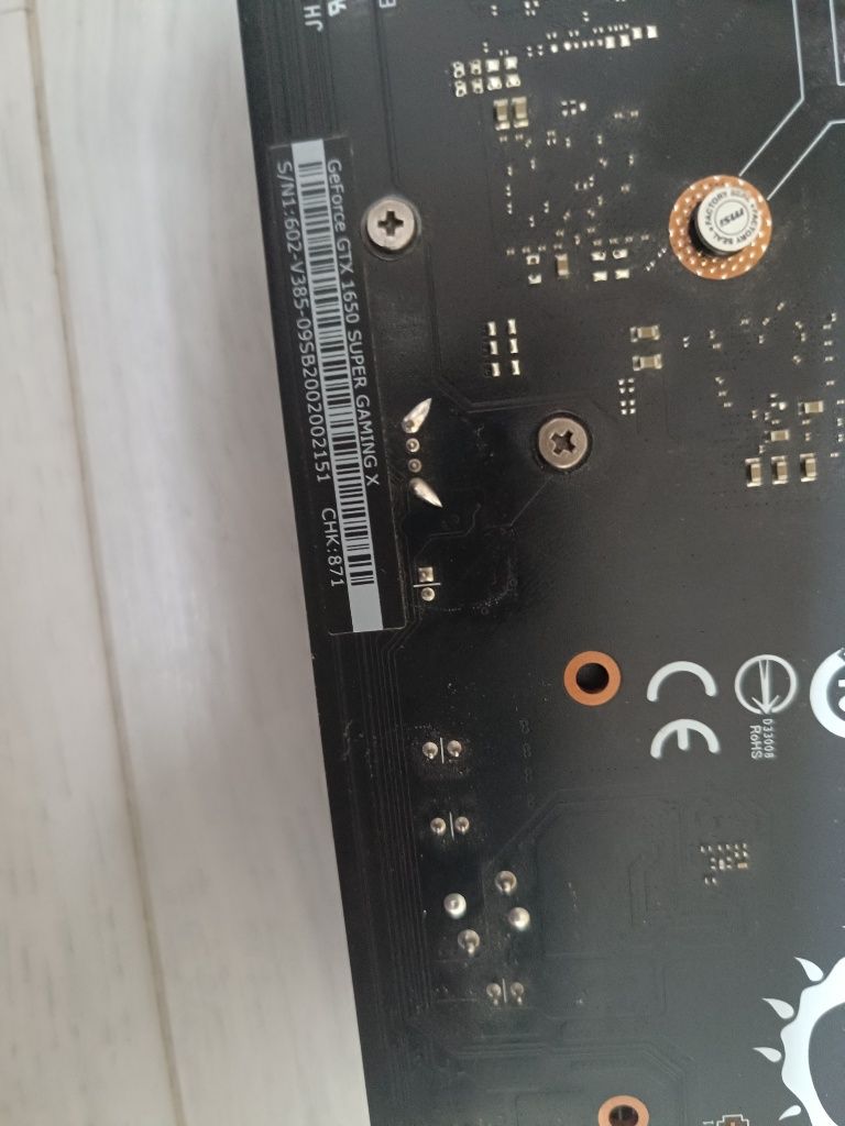 Msi GeForce Gtx 1650 super gaming X