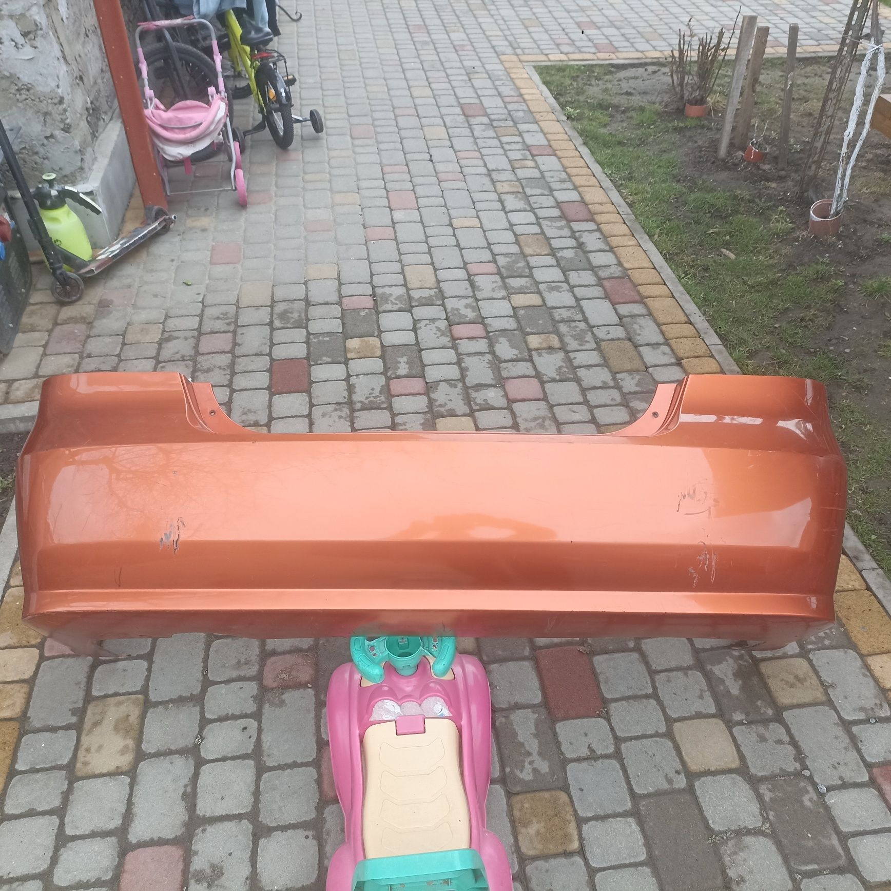 Шевроле авео  т250 задній бампер