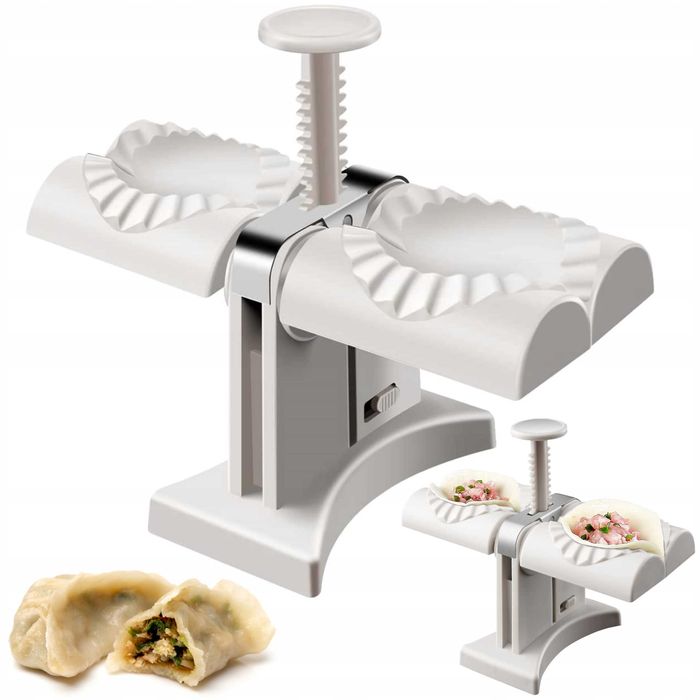 Forma MASZYNKA DO ROBIENIA PIEROGÓW lepienia pierożnica podwójna