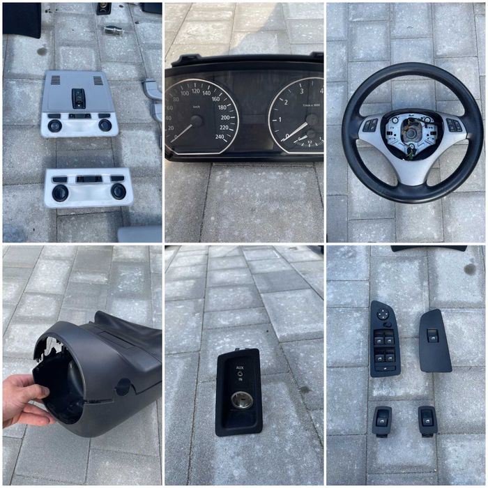 BMW E87 części Black Sapphire 475/9 116i N45B16A 1.6b E81 E82 w opisie