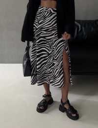 Женская юбка зебра