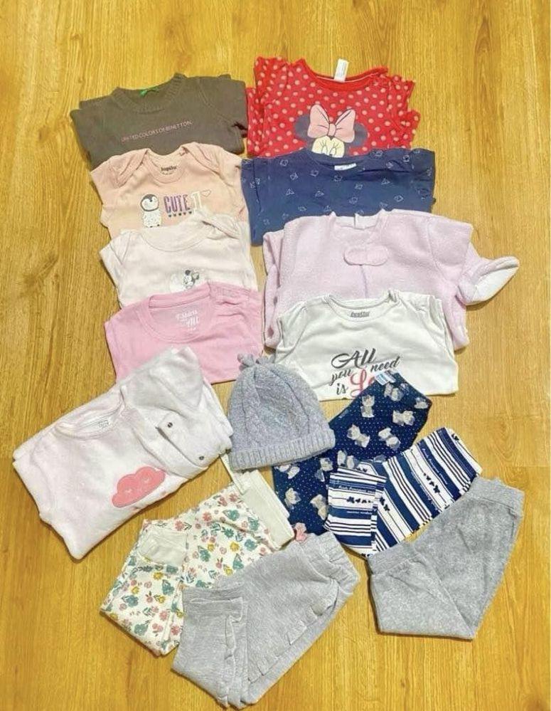 Lote roupa bebe menina, 12-18meses