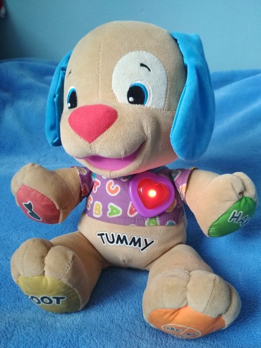 Zabawka Piesek, szczeniaczek uczniaczek dla dzieci,Fisher price