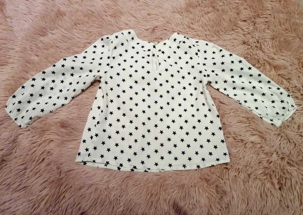 Bluzka gwiazdki, kokarda cekiny, Nutmeg