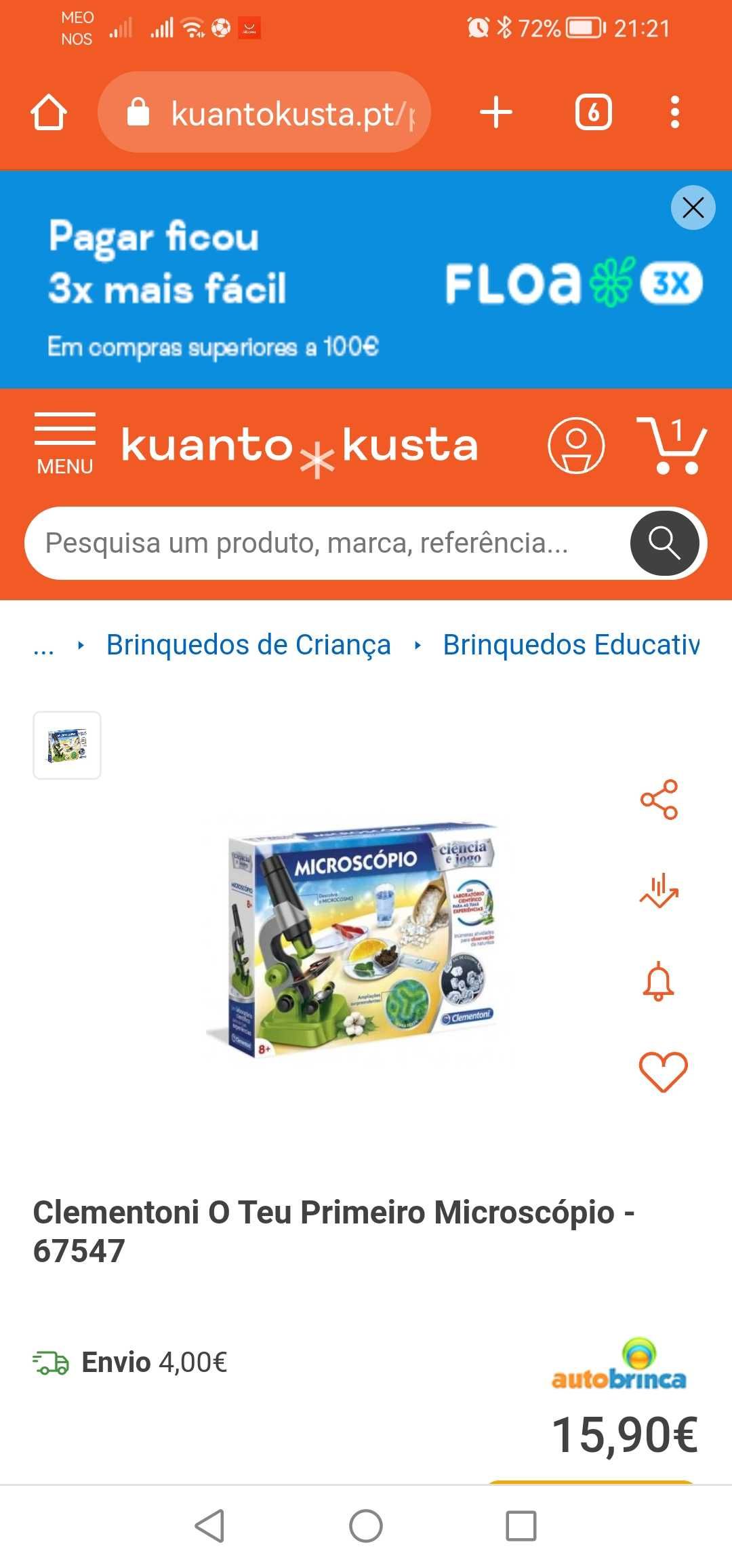 O teu Primeiro Microscópio