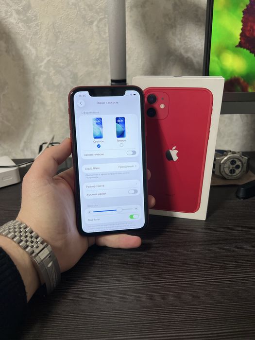 iPhone 11 64Gb • Идеал • Полный комплект • АКБ 84% • Айфон