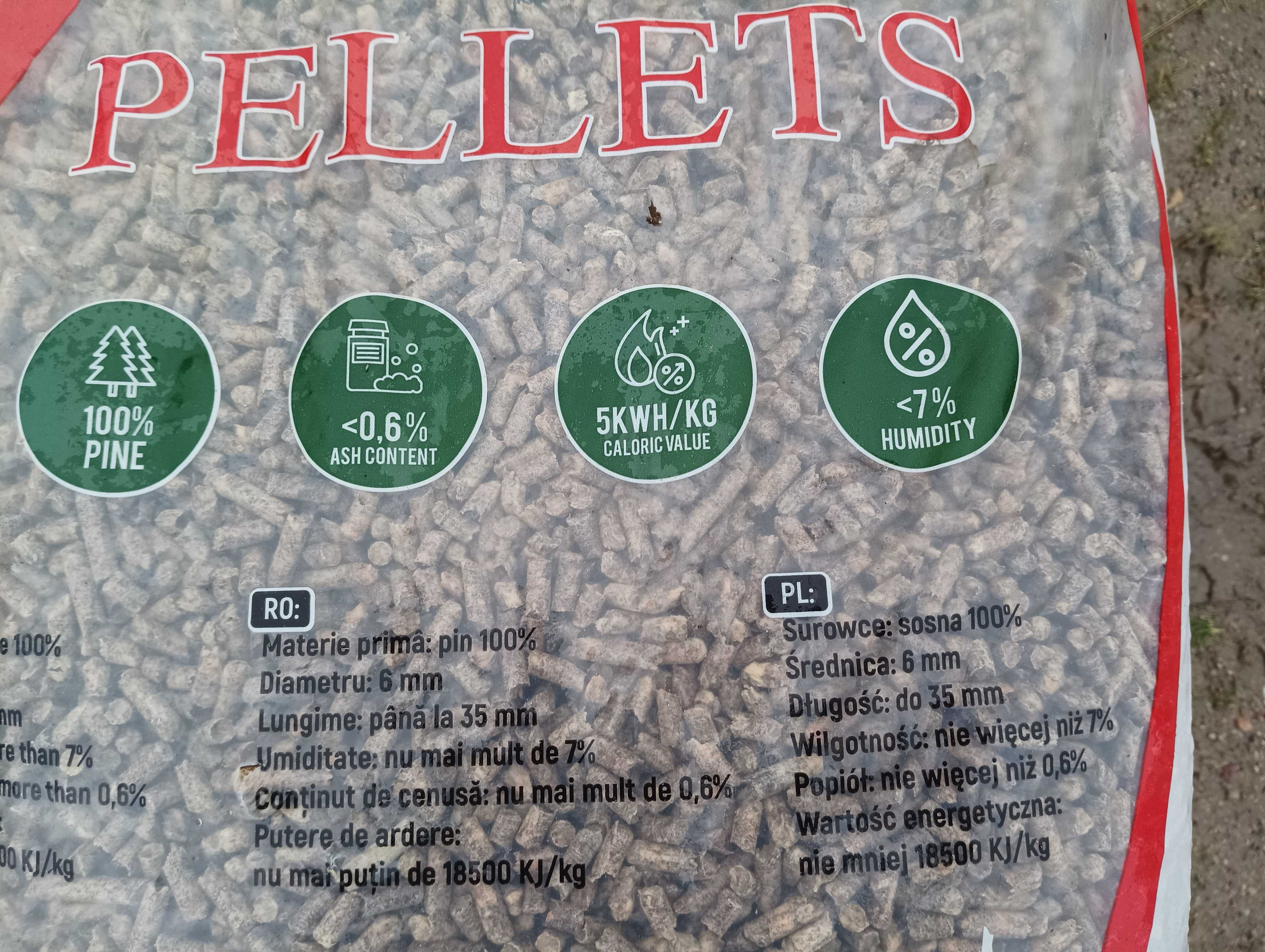 Pellet iglasty 6mm A1 / En plus