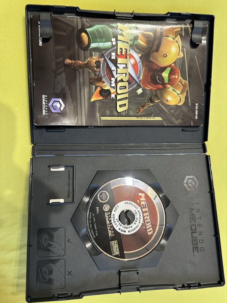 METROID prime na Nintendo GameCube