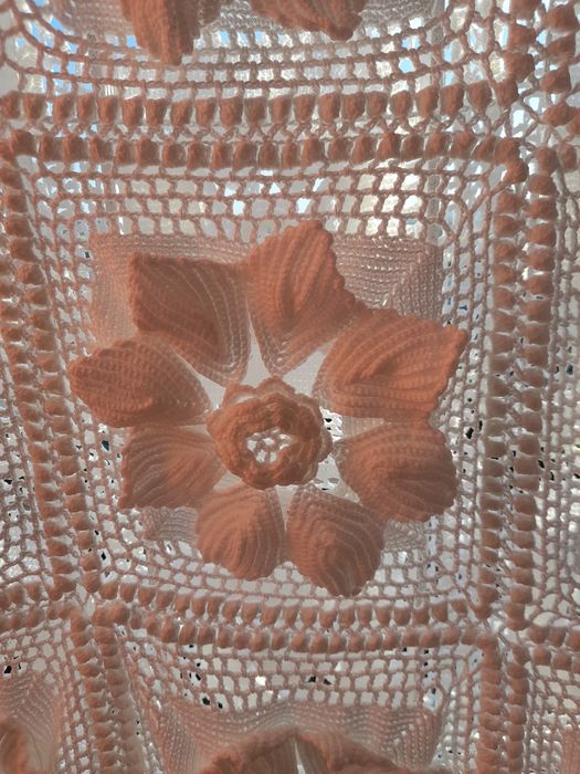 Colcha de croché cama casal