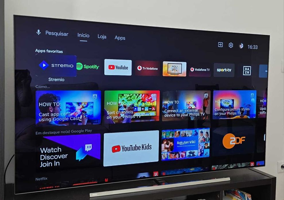 TV Philips OLED 8854 Series 65" - 65OLED854/12