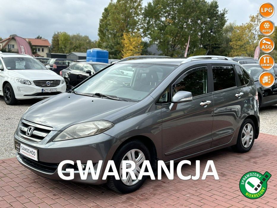 Honda FR-V Gwarancja, Serwis, LPG