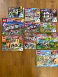 Używane 9 zestawów Lego Friends + Gratis