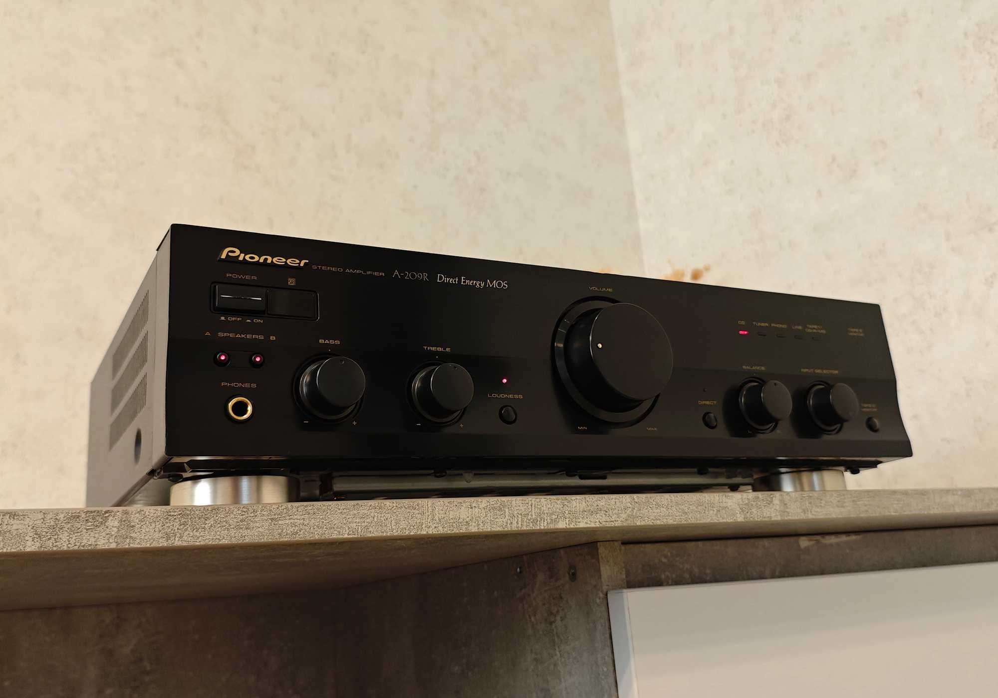 Підсилювач Pioneer A-209R Mos-Fet (2 × 60 Вт / 4 Ом / фонокоректор)