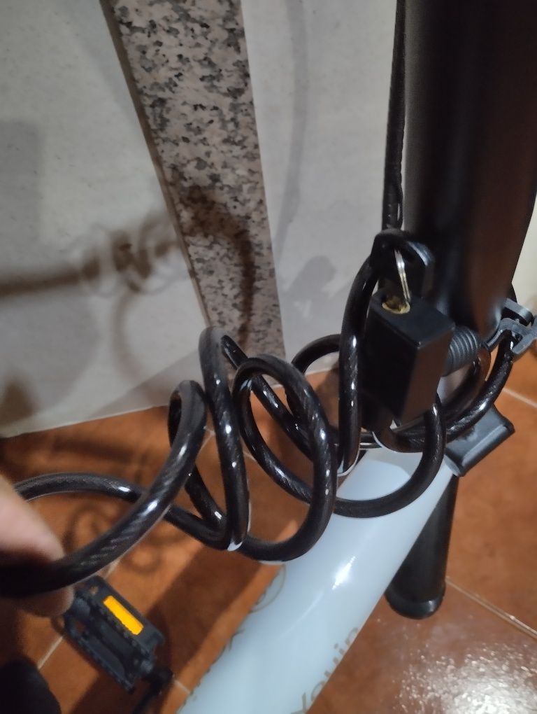 Bicicleta elétrica dobrável