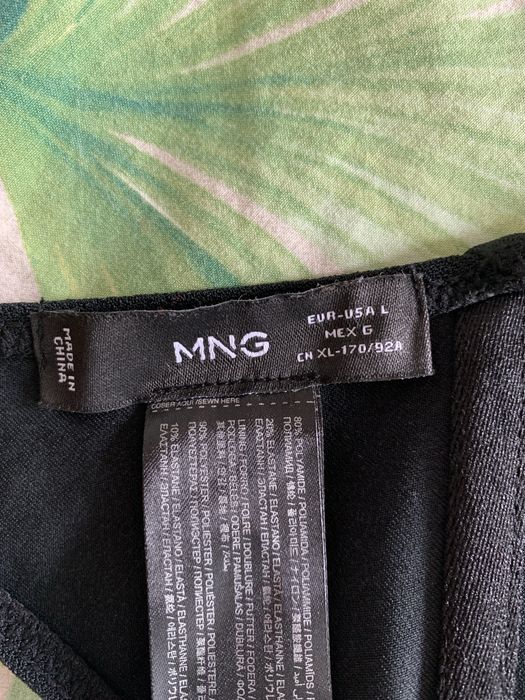 Top biquini preto Mango