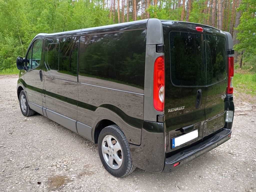 Trafic 2,5 DCI 150KM Dubel Kabina Brygadówka Klima Navi Long Zarejesto