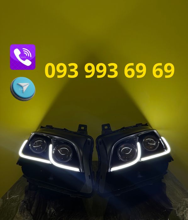 BI -LED лінзи установка линз подсветка салона антихром авто детейлинг